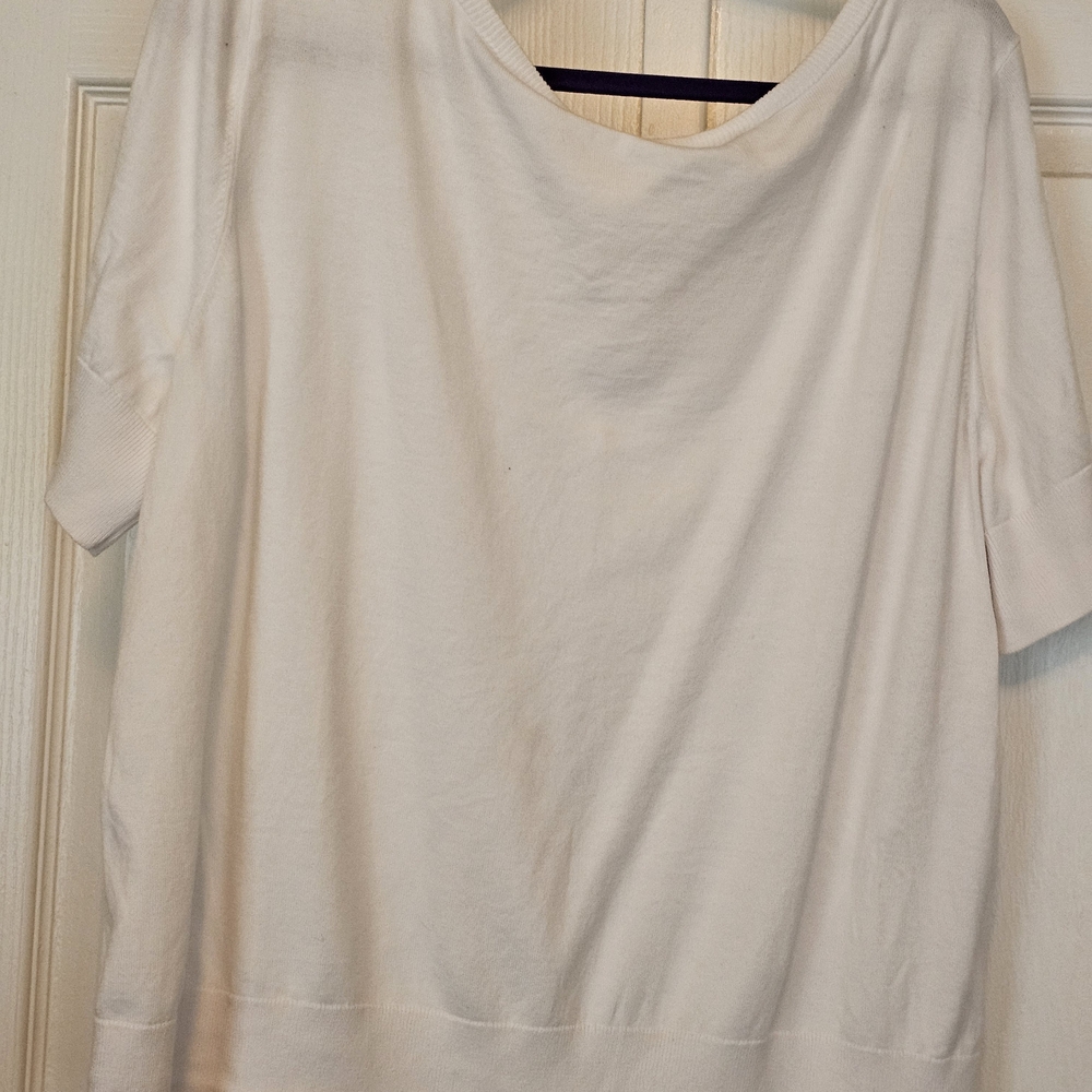 Talbots White Button-Down Shirt - Picture 4 of 10